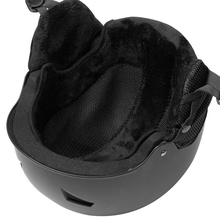 Insulated Ski Helmet with Warm Padding and Secure Closure