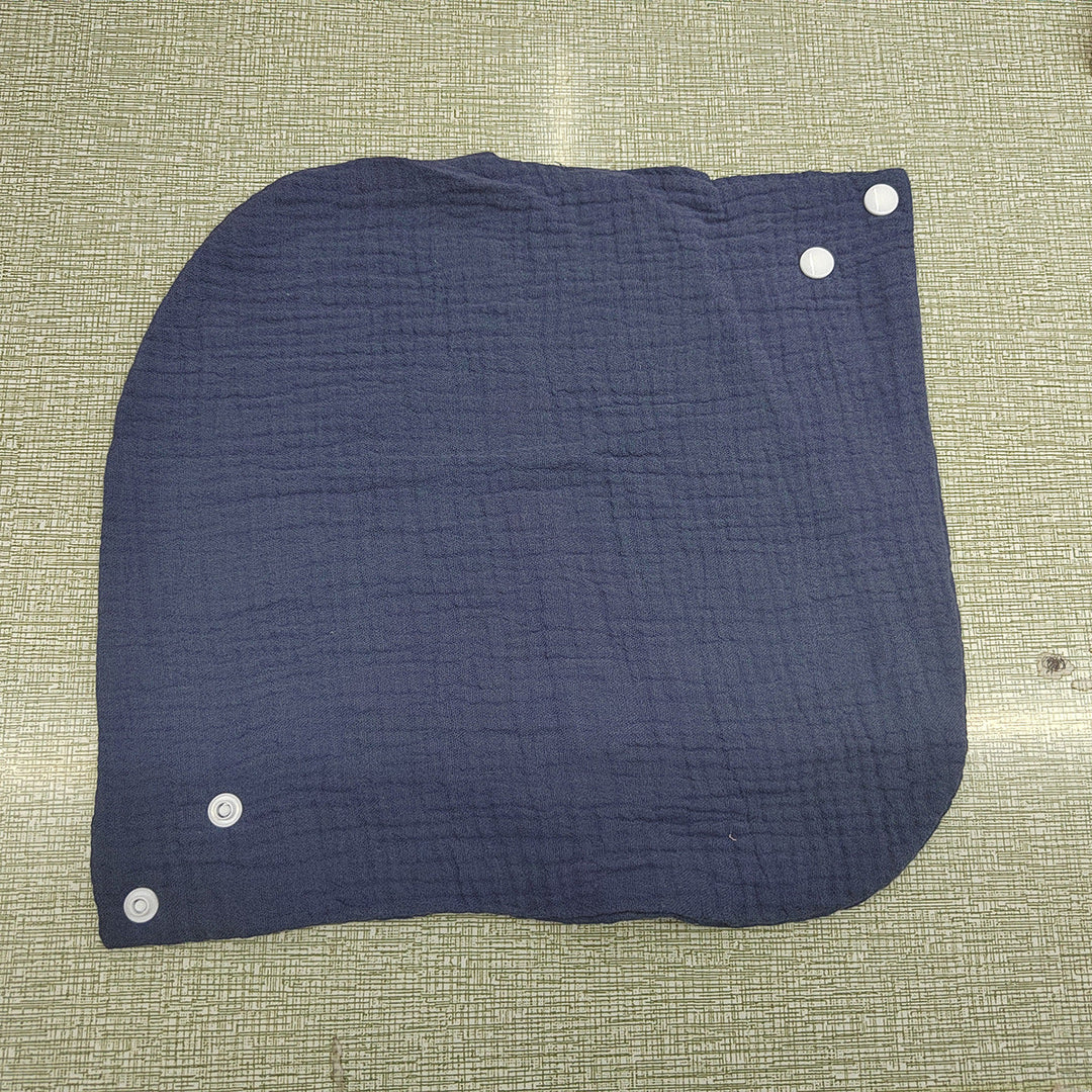 Harwelton™ Cotton Snood Neck Warmer – Snap-Button Fit, Many Colours