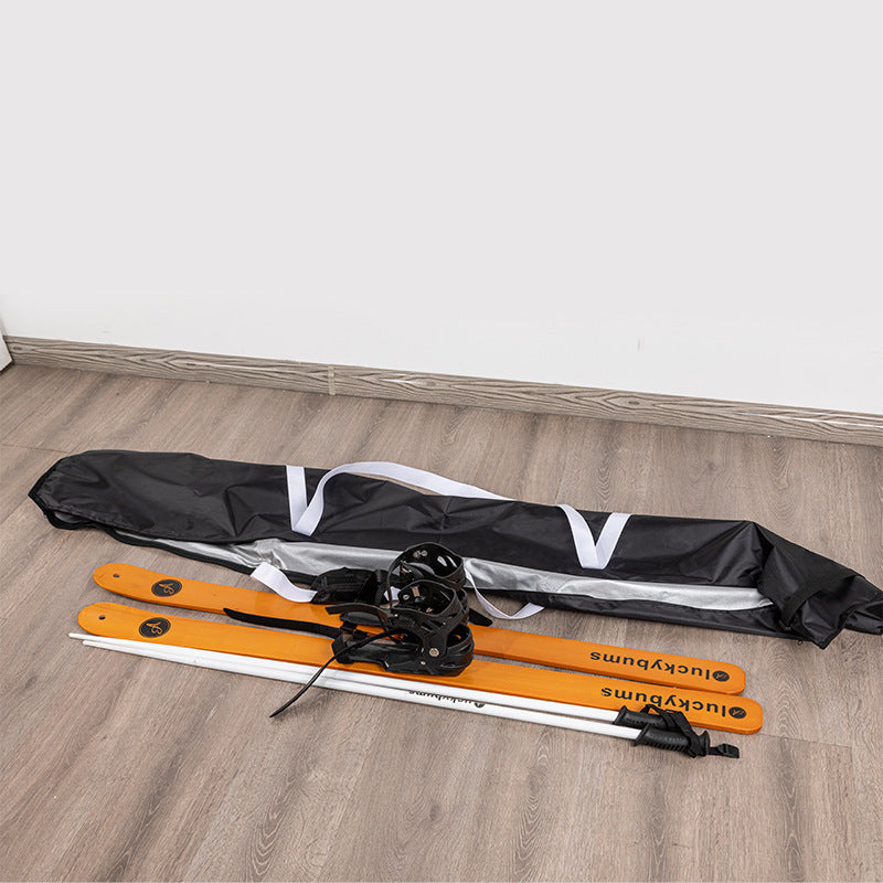 Adjustable Ski Travel Bag in Water-Resistant Polyester