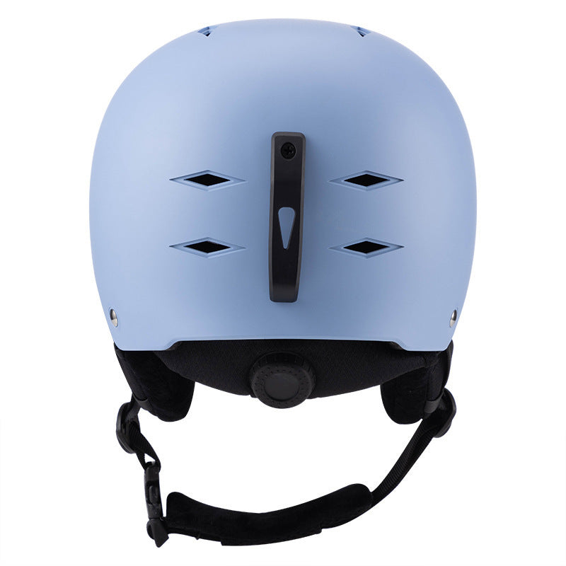 Ski Helmet with Warm Removable Liner and Adjustable Strap
