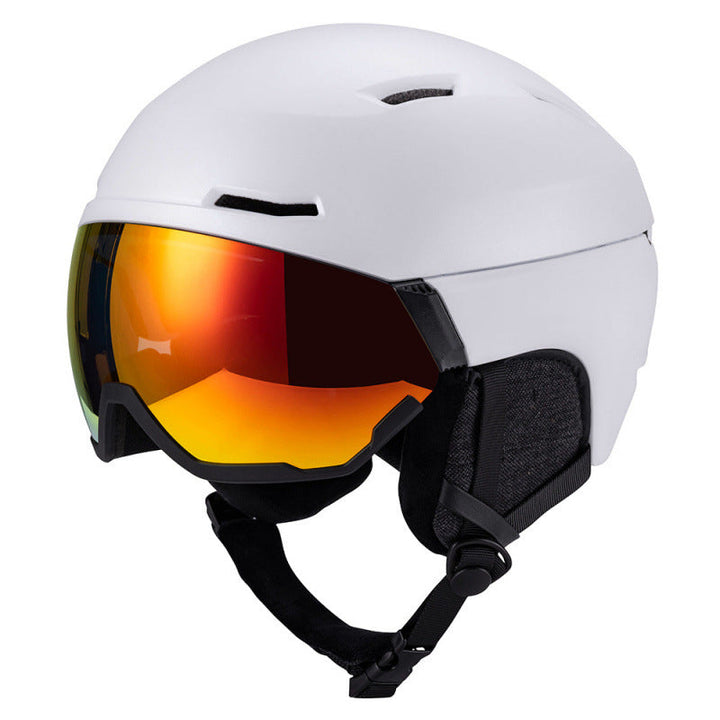 Harwelton™ Ski and Snowboard Helmet with Built-In Visor Against Glare
