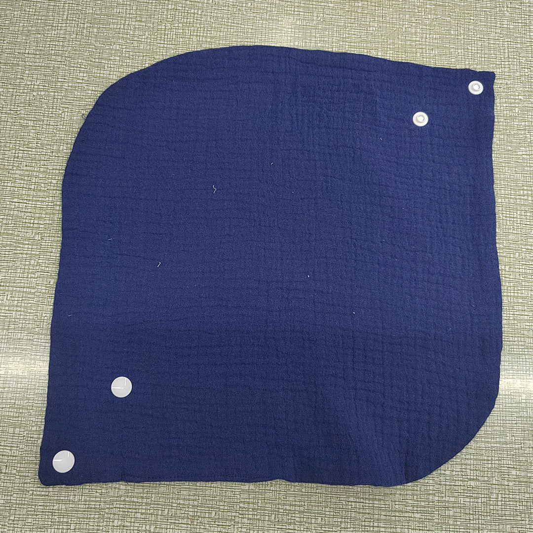 Harwelton™ Cotton Snood Neck Warmer – Snap-Button Fit, Many Colours