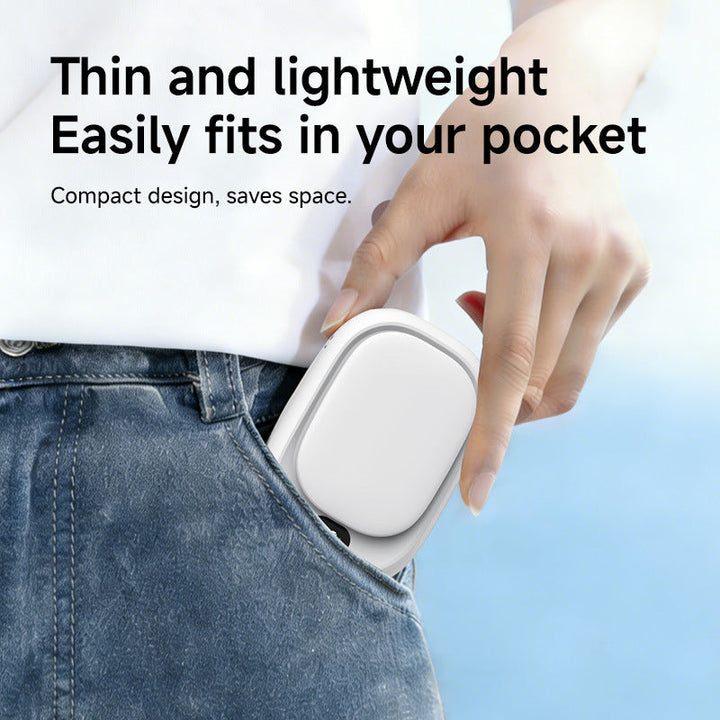 Harwelton™ USB Rechargeable Hand Warmer and Power Bank with LED
