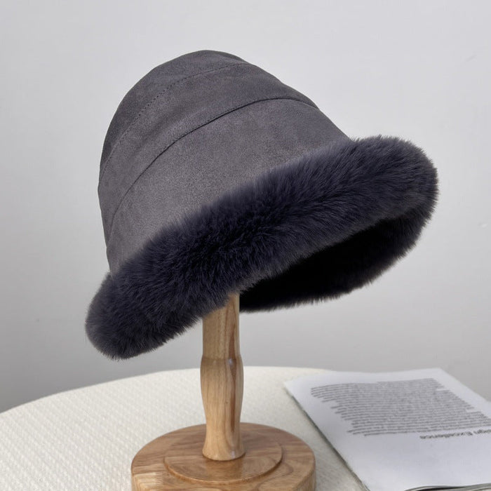 Harwelton™ Women's Soft Faux Fur Beanie Hat with Stretchy Fit