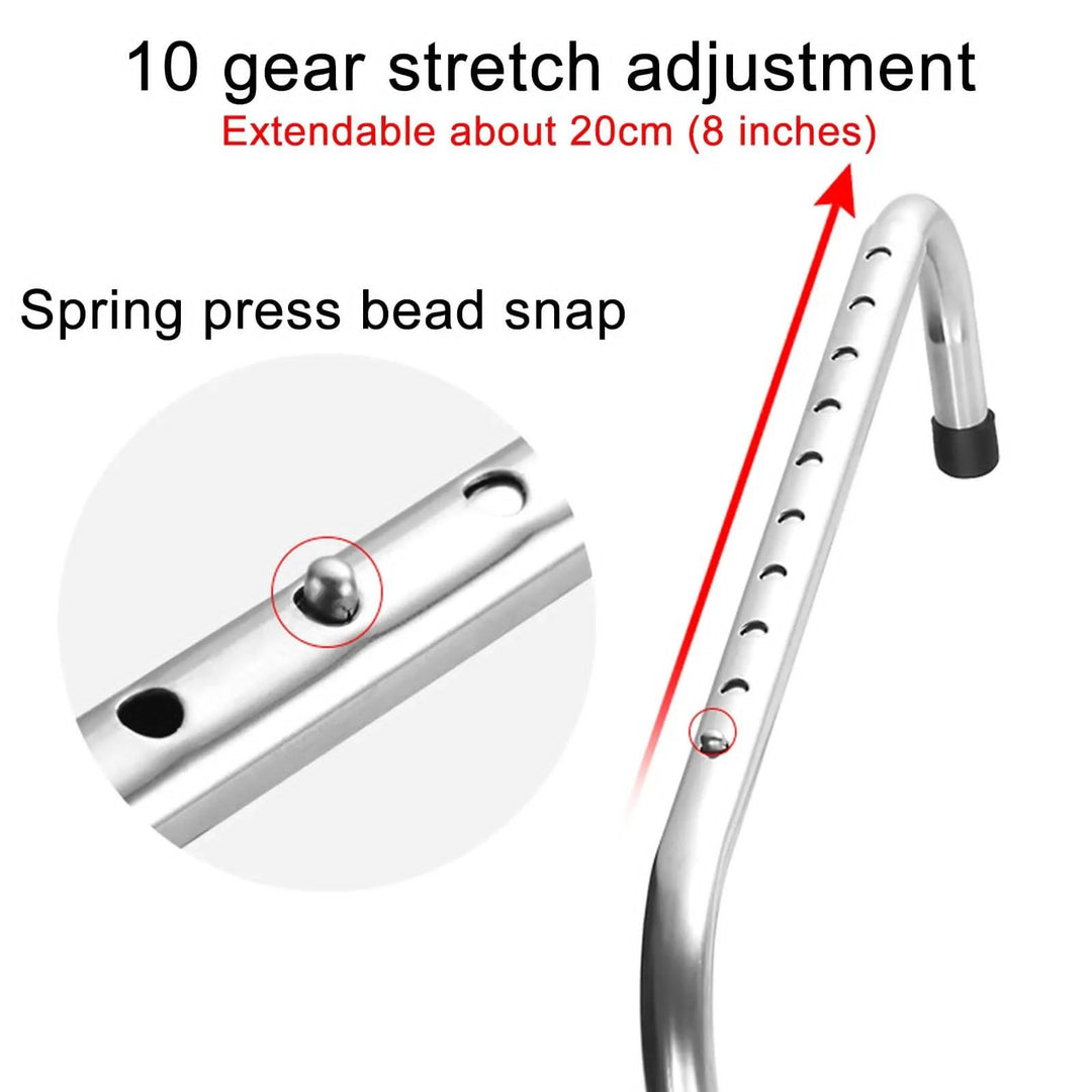Extendable Folding Stainless Steel Balcony Clothes Airer