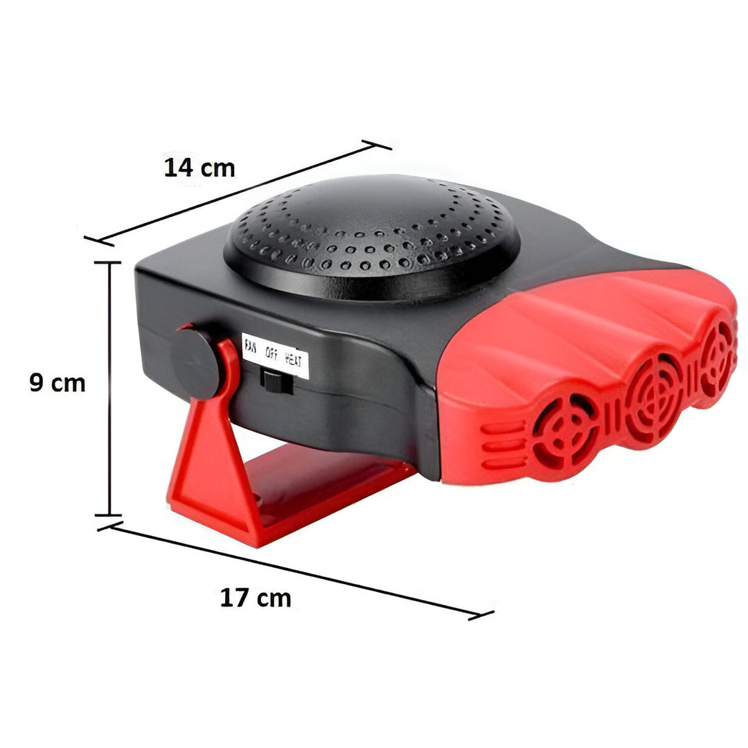 Harwelton™ 2-in-1 12V Car Heater &amp; Windscreen Demister, 180°