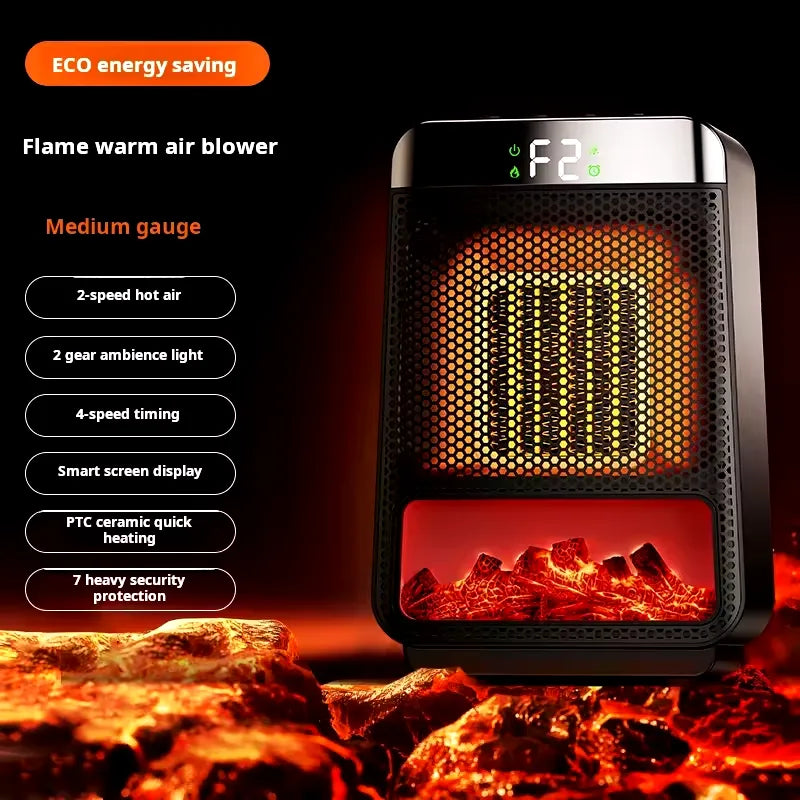 Plug-In Ceramic Wall Heater with Fast 3-Second Warmth – Harwelton