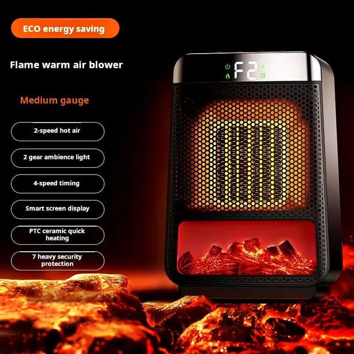 Plug-In Ceramic Wall Heater with Fast 3-Second Warmth – Harwelton