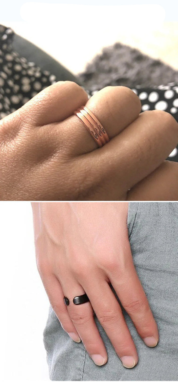 Harwelton™ Stainless Steel Anti-Snoring Ring for the Little Finger