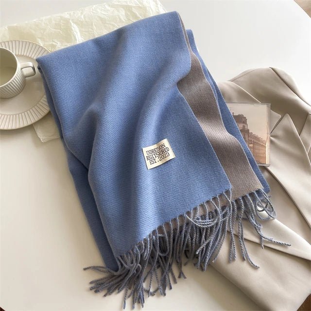 100% Wool Scarf for Men and Women – Super Soft and Warm