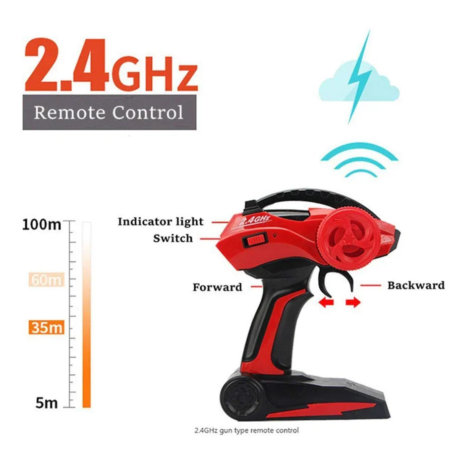 1:12 4WD Remote Control Monster Truck with 2.4GHz Control