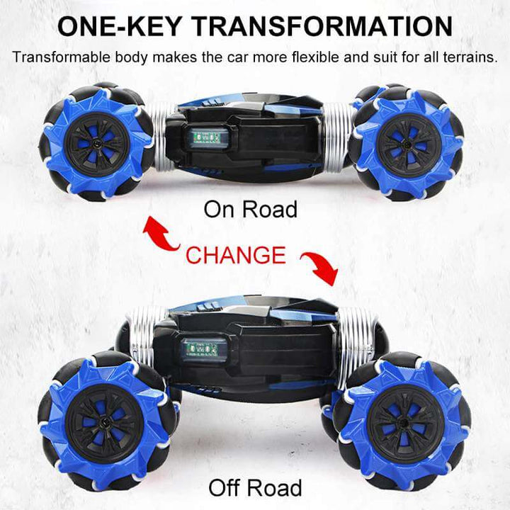 Gesture Control Stunt Car with Remote and Watch Controller