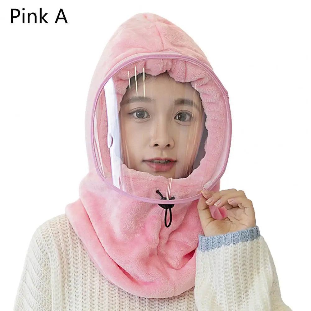 Harwelton™ Plush Full Face Winter Hat with Built-In Neck Warmer