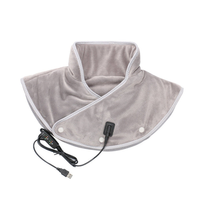 Harwelton™ USB Heated Neck and Shoulder Wrap with Massage