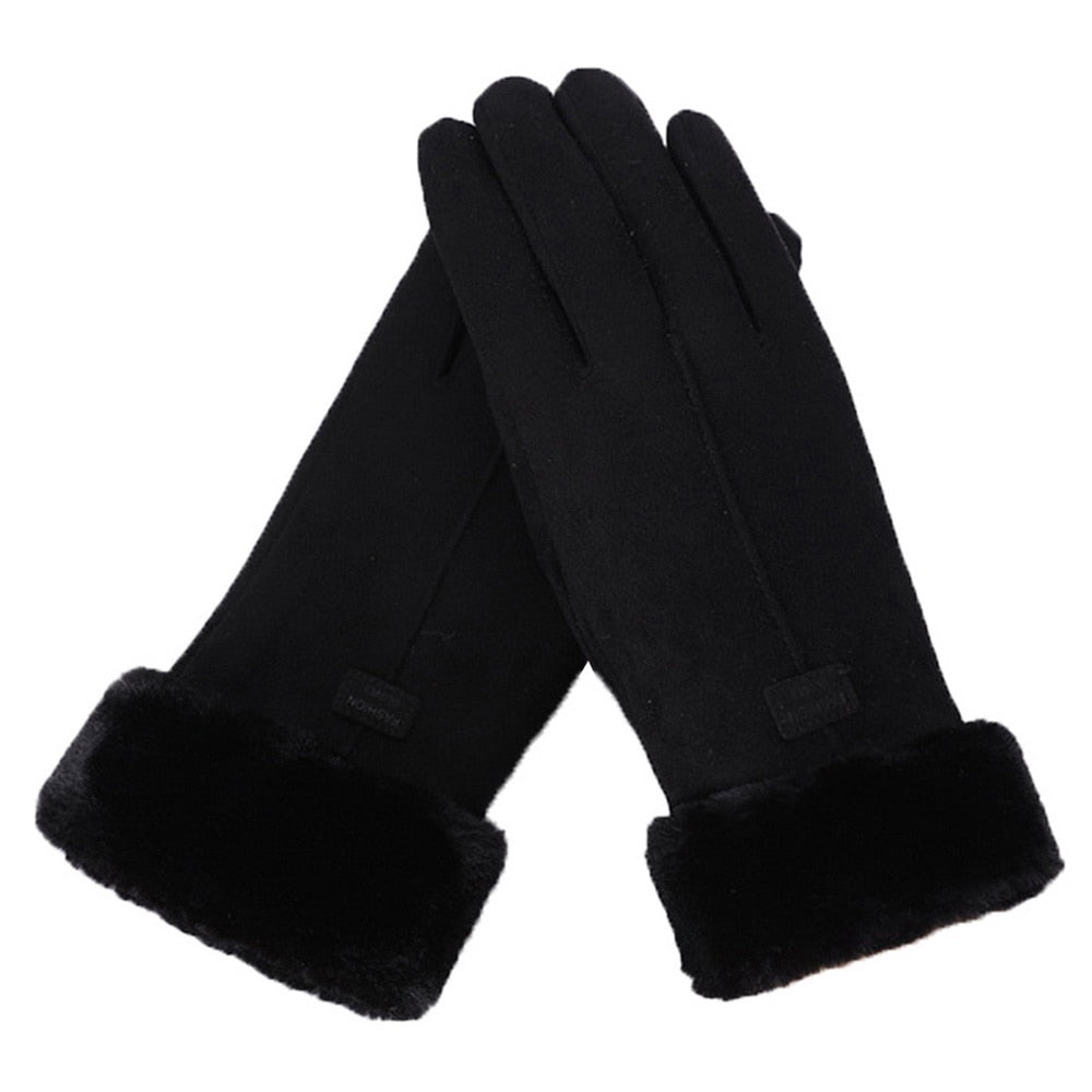 Waterproof Fleece-Lined Touchscreen Gloves for Winter
