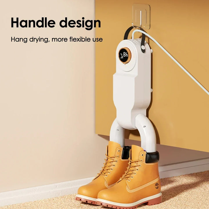 Folding Electric Shoe Dryer with 4 Timer Settings