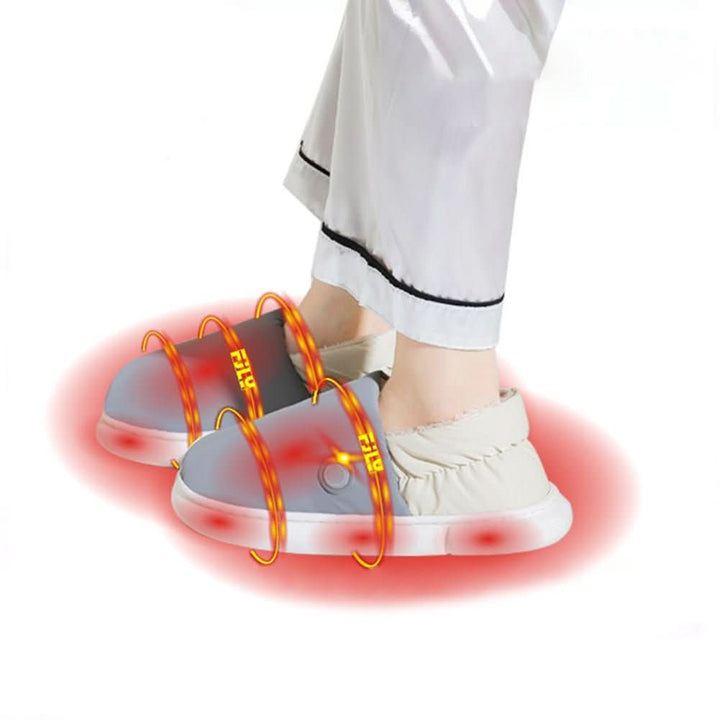 Harwelton™ Electric Heated Slippers with 3 Heat Settings