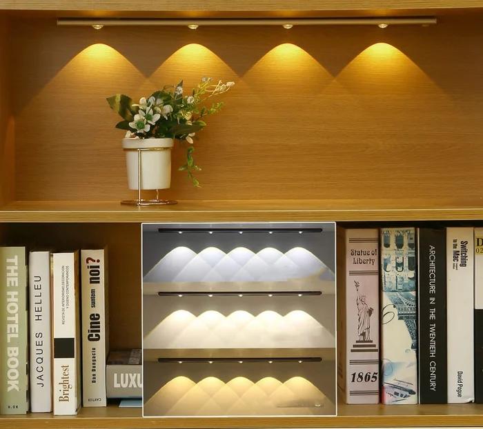 Rechargeable Magnetic LED Motion Sensor Light for Wardrobes