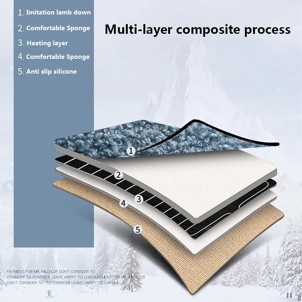 Harwelton™ Heated Car Seat Cover with Two Heat Settings
