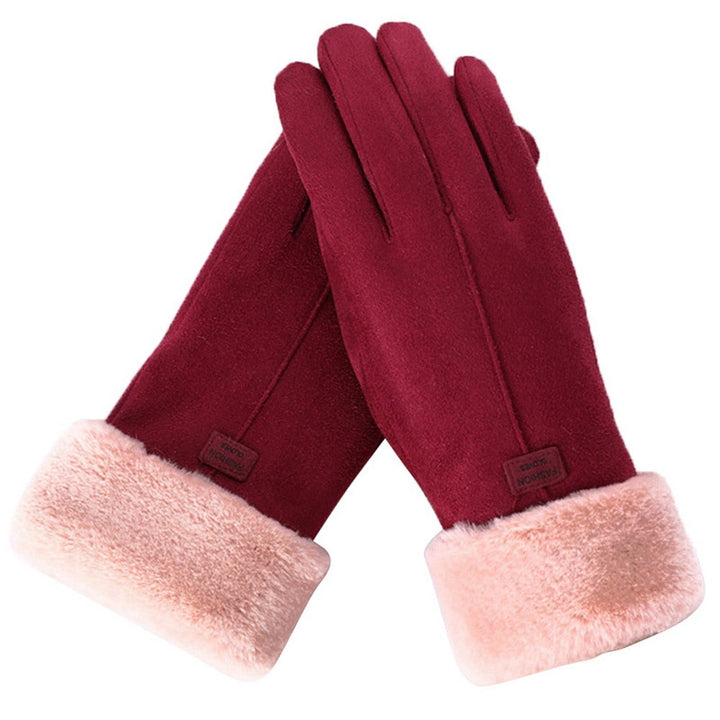 Waterproof Fleece-Lined Touchscreen Gloves for Winter