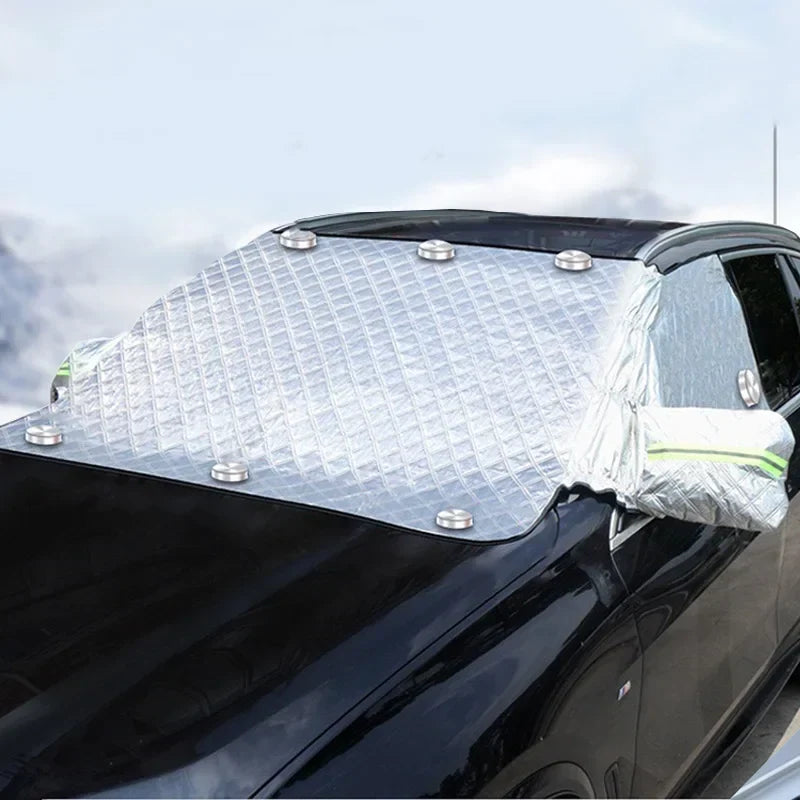 Harwelton™ Extra-Large Windscreen Cover with Mirror and Side Window Flaps