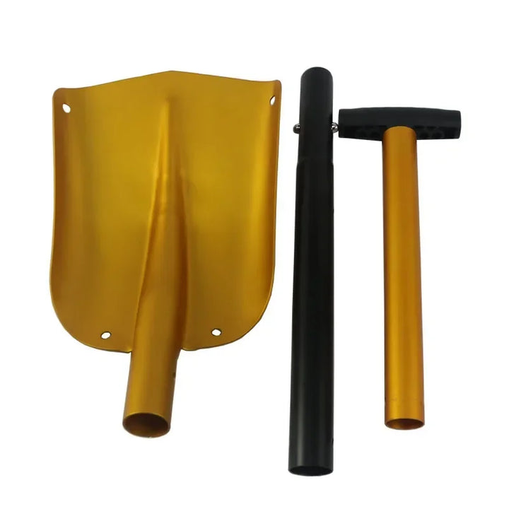 Telescopic Aluminium Snow Shovel, Lightweight and Car-Boot Friendly