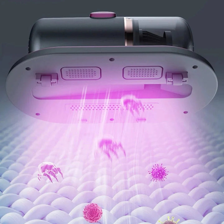 Cordless HEPA Handheld Vacuum with UVC Light for Mattresses