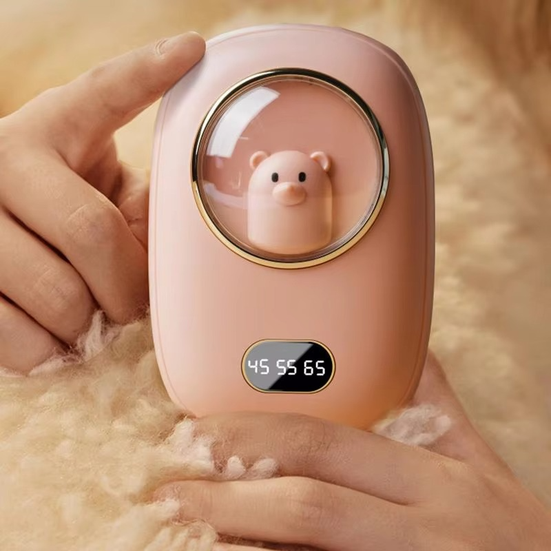 Harwelton™ Rechargeable Hand Warmer with 10000mAh Battery and Display