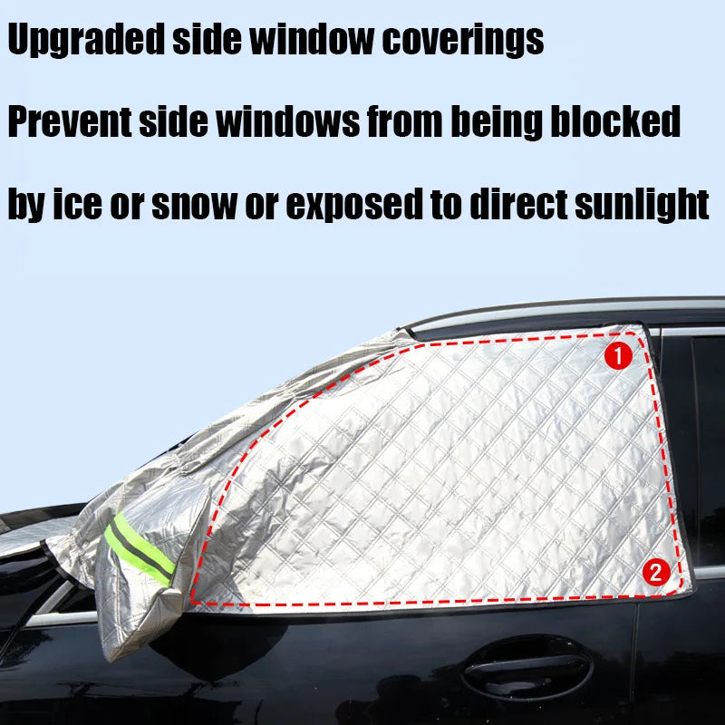 Harwelton™ Extra-Large Windscreen Cover with Mirror and Side Window Flaps