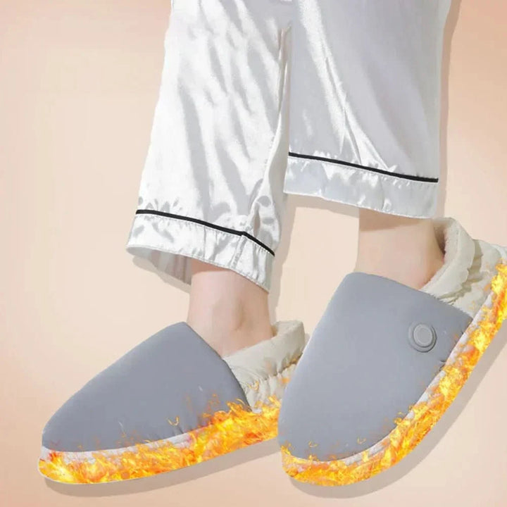 Harwelton™ Electric Heated Slippers with 3 Heat Settings