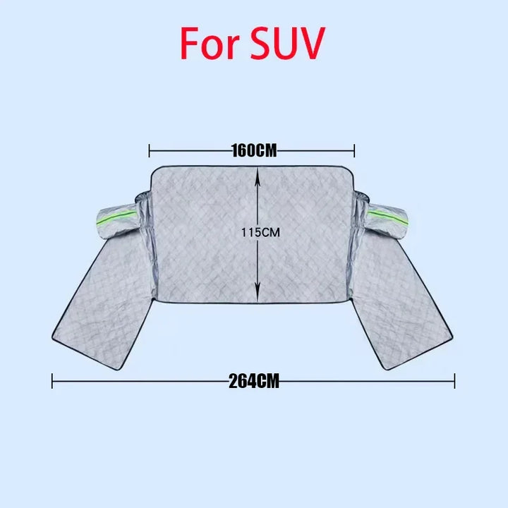 Harwelton™ Extra-Large Windscreen Cover with Mirror and Side Window Flaps