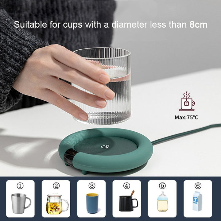 Harwelton™ Pastel Mug Warmer for Coffee and Tea at Your Desk