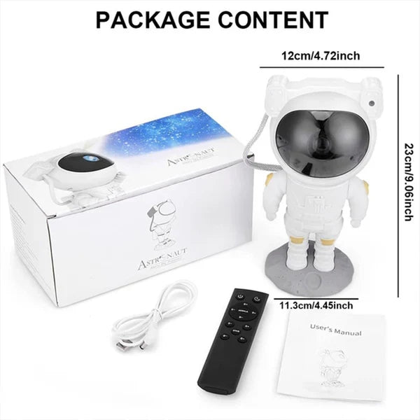 Astronaut Galaxy Star Projector with Remote and Sleep Timer