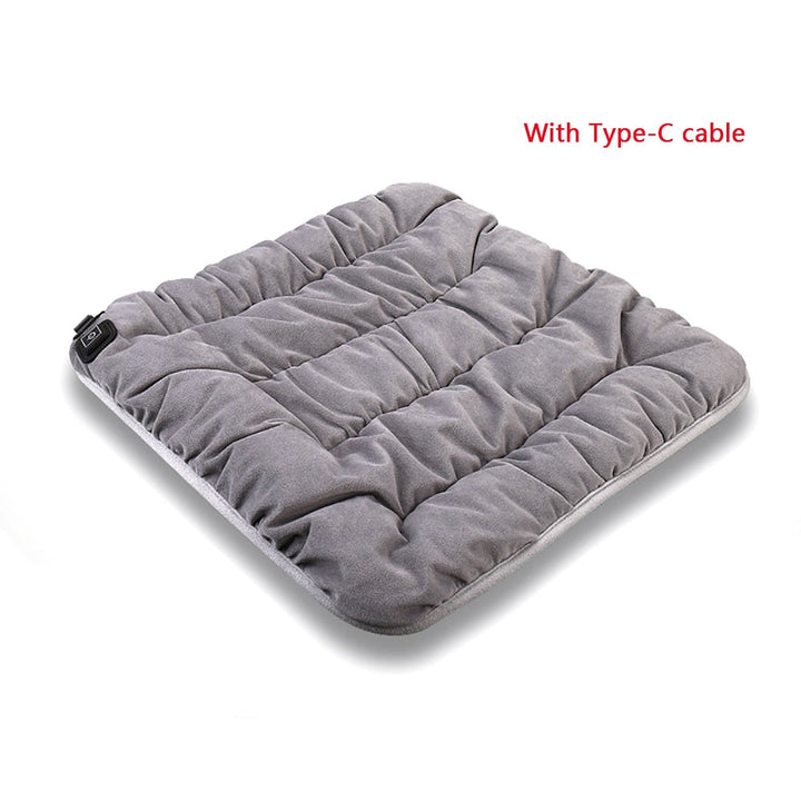 Harwelton™ USB-C Heated Seat Cushion with 3 Heat Settings