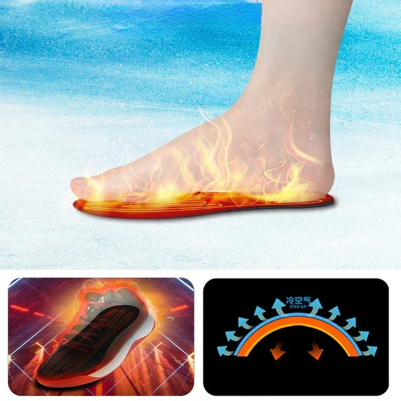 Harwelton™ Rechargeable Heated Insoles You Can Cut to Size