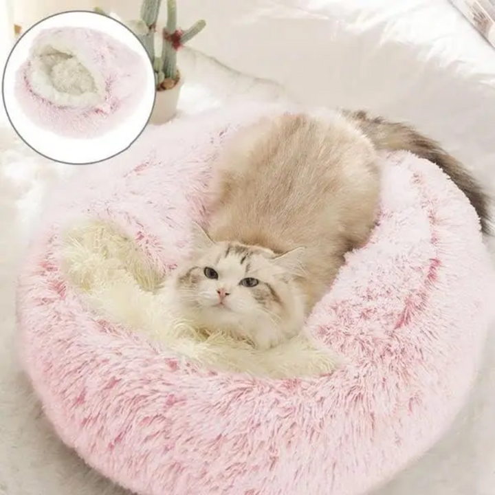 Calming Cave Dog Bed with Snug Hooded Nest Design