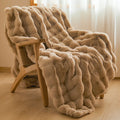 Harwelton™ Ultra-Soft Faux Fur Throw with a Silky Plush Feel