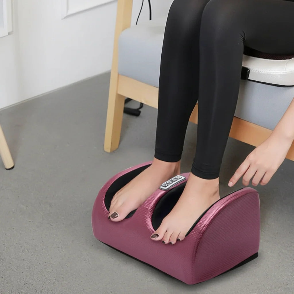 Harwelton™ Shiatsu Foot Massager with Heat &amp; 12 Rolling Nodes