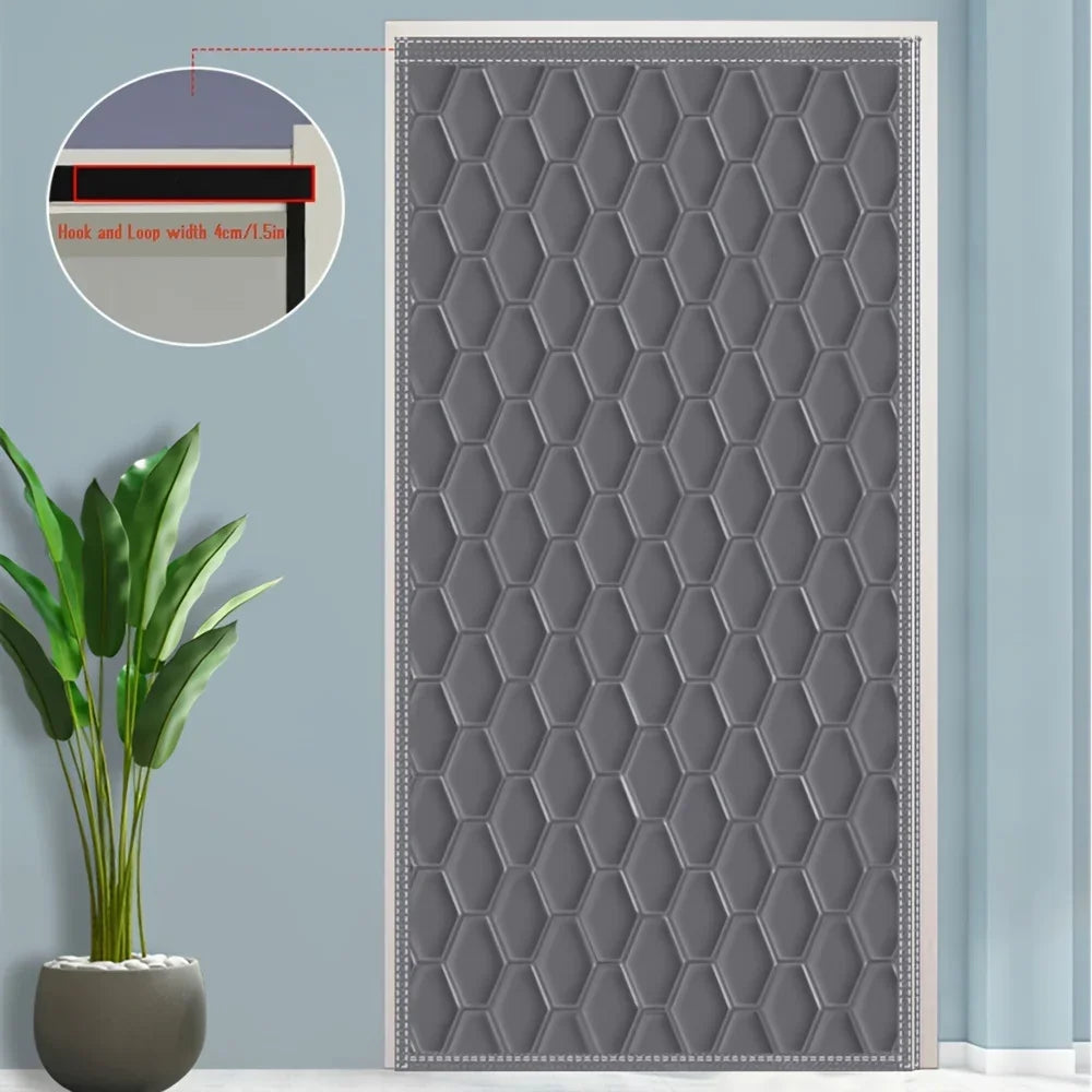Harwelton™ Thermal Insulated Door Curtain for Cold and Noise