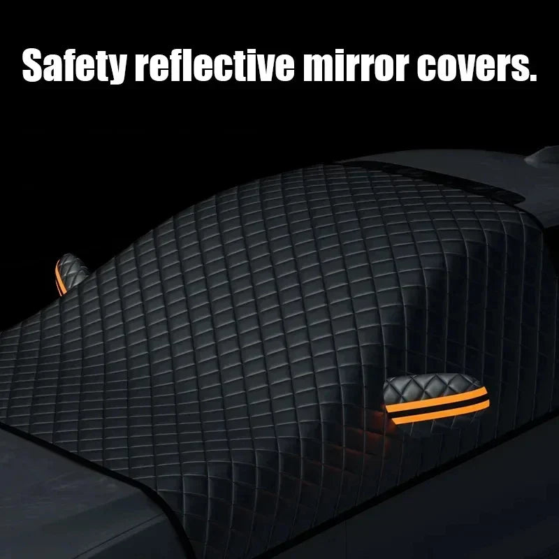 Magnetic Windscreen Cover for Frost, Snow and Summer Sun