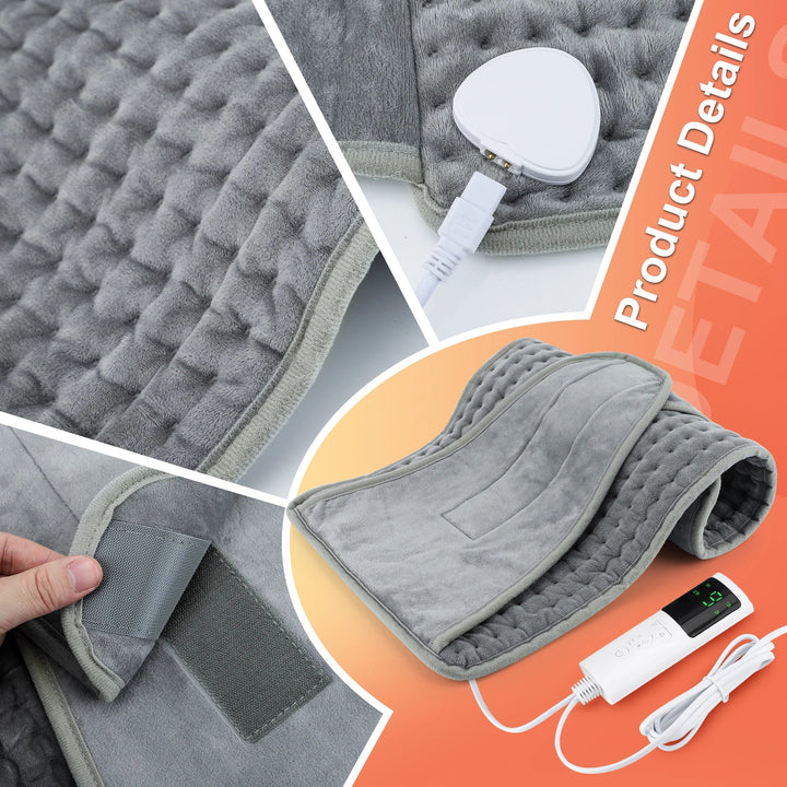 Electric Heat Belt for Back &amp; Waist with 9 Heat Settings – Harwelton™