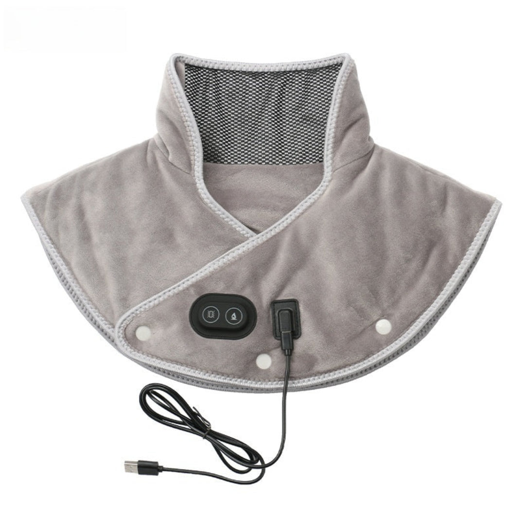 Harwelton™ USB Heated Neck and Shoulder Wrap with Massage