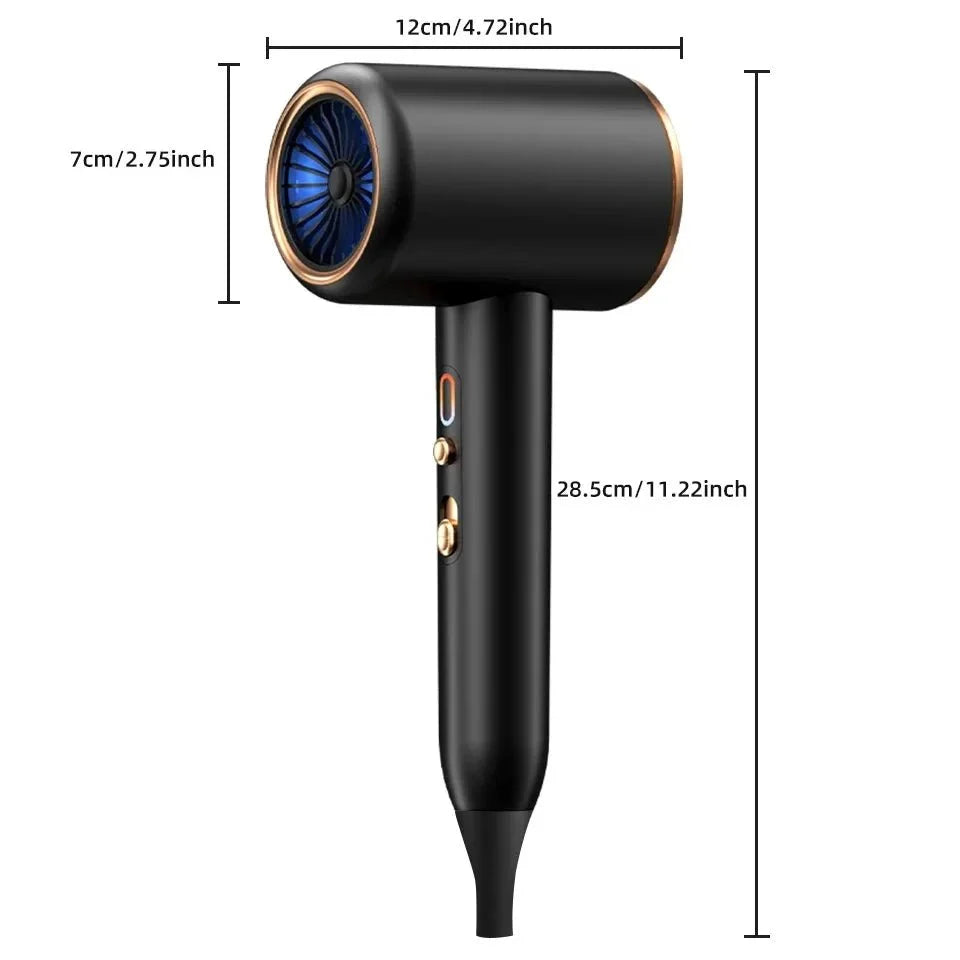 Harwelton™ 2400W Ionic Hair Dryer with Warm and Cool Air Settings