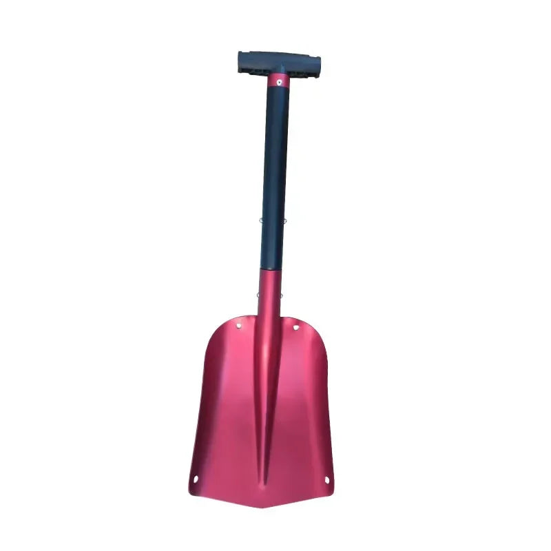 Telescopic Aluminium Snow Shovel, Lightweight and Car-Boot Friendly
