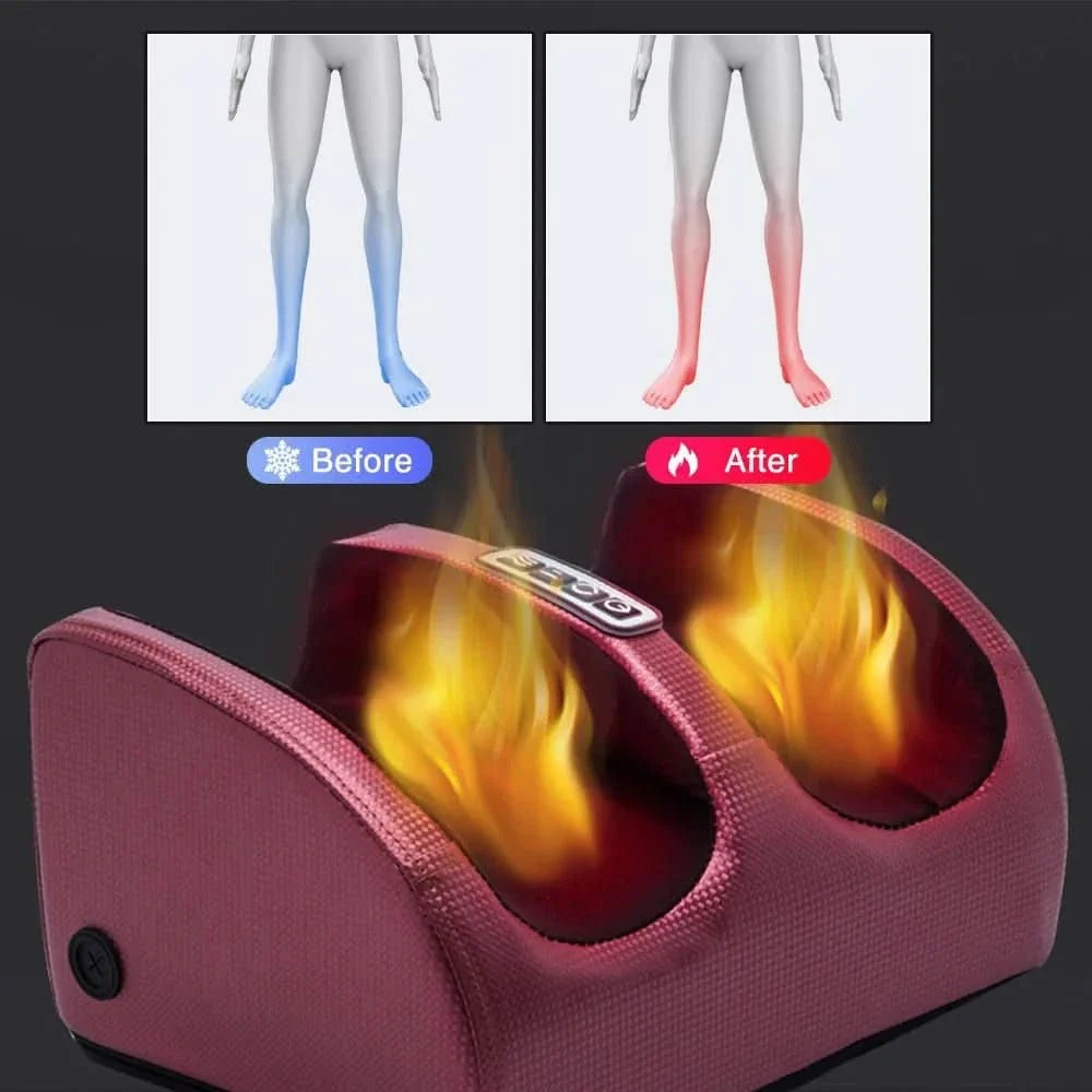 Harwelton™ Shiatsu Foot Massager with Heat &amp; 12 Rolling Nodes