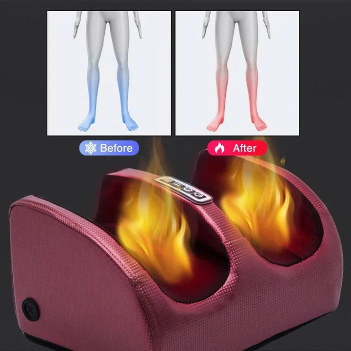 Harwelton™ Shiatsu Foot Massager with Heat &amp; 12 Rolling Nodes