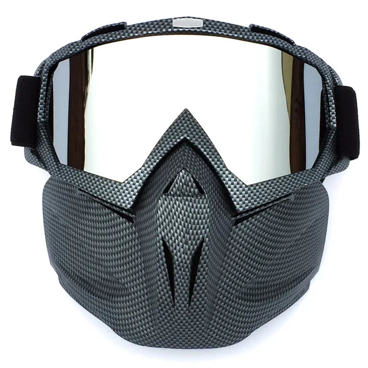 Full Face Snow Mask with Anti-Fog UV Goggles