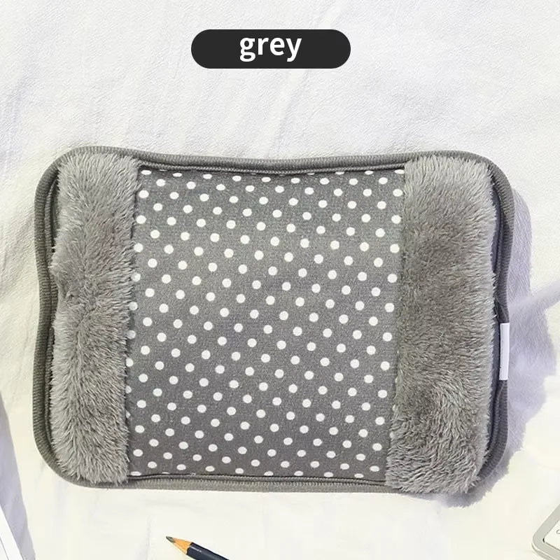 Harwelton™ Rechargeable Electric Hot Water Bottle with Hand Pocket