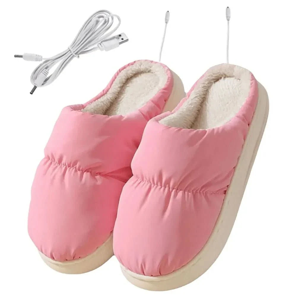 Harwelton™ Electric Heated Slippers with 3 Heat Settings