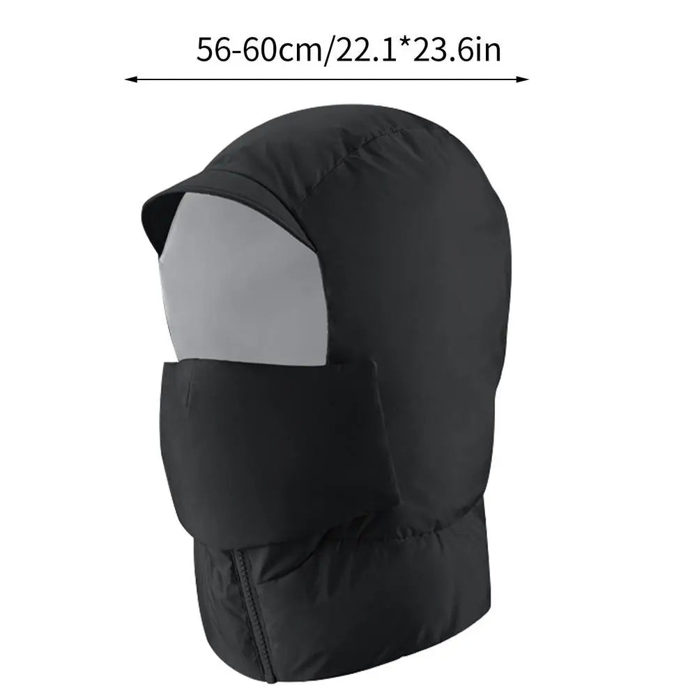 3-in-1 Winter Hat with Earmuffs and Full Face Cover